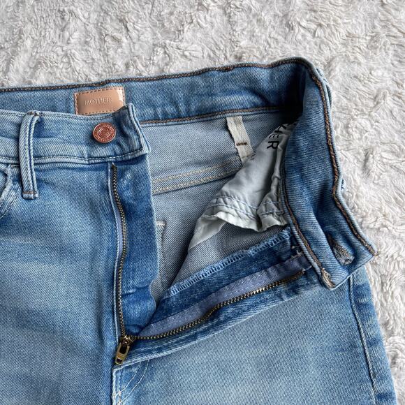 Mother the hustler ankle jeans light‎ California cruiser vintage wash high rise - Picture 7 of 16